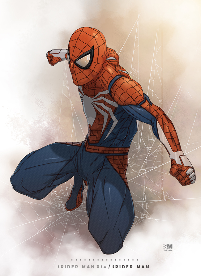 Spider Man Ps4 Spider Man By Brokennoah On Deviantart