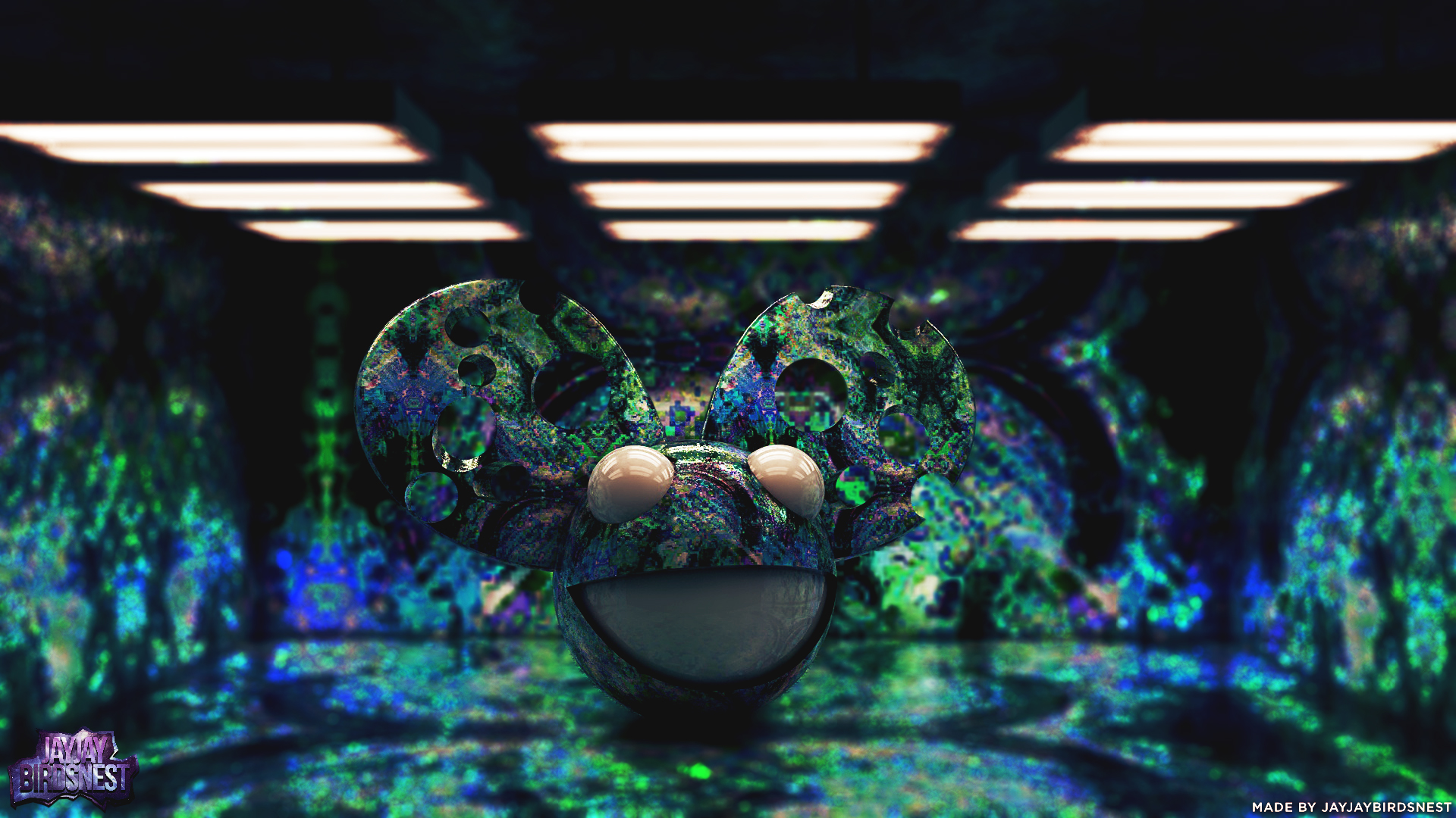 Methmau5 - Trippy Deadmau5 Wallpaper by jayjaybirdsnest on DeviantArt
