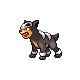 Pearl and #228 sprite Houndour from Diamond Game by PokemonOnlineGames