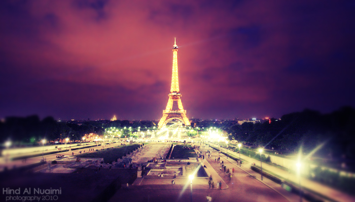 [Eiffel At Night]