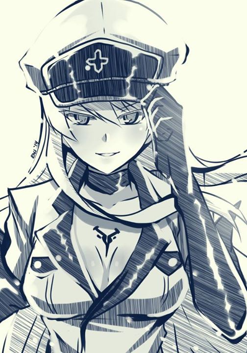 2016 (The vote) Esdeath_sketch_by_albion560-d82i3n5