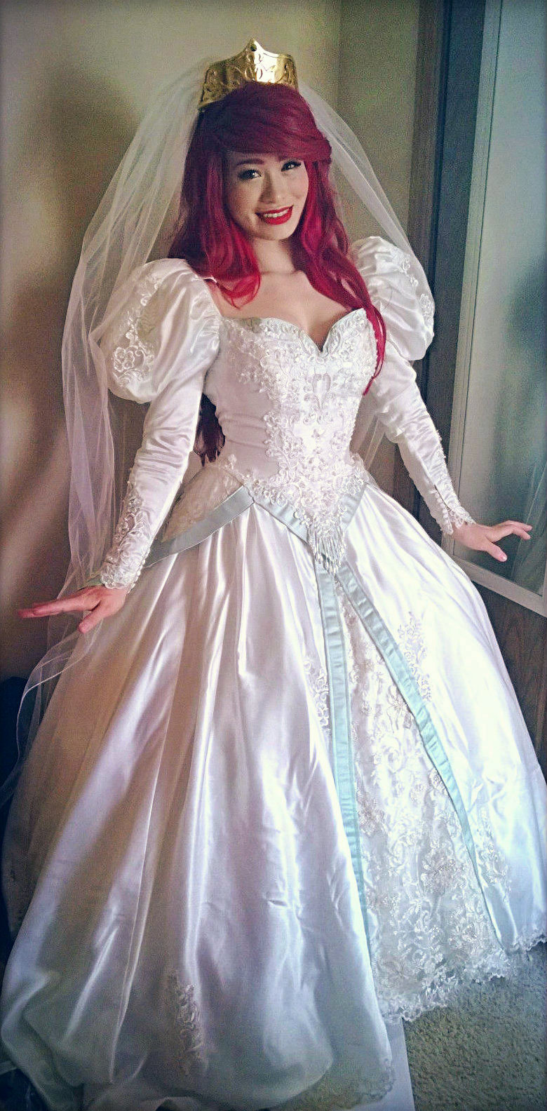 ariel's wedding dress