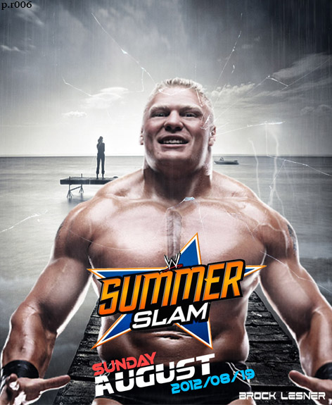WWE SummerSlam 2012 Poster B.L by thetrans4med