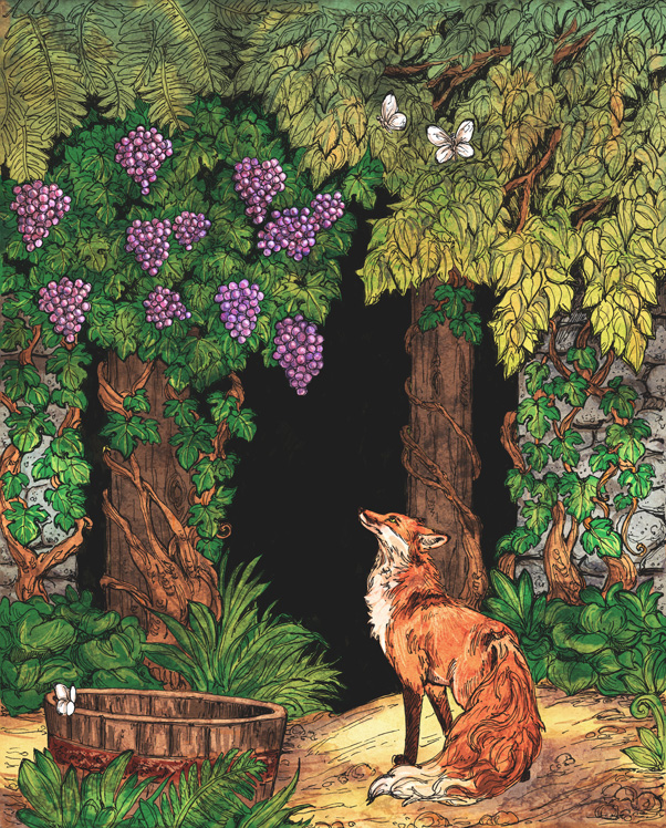 the_fox_and_the_grapes_by_dreoilin-d5tvcf6.jpg