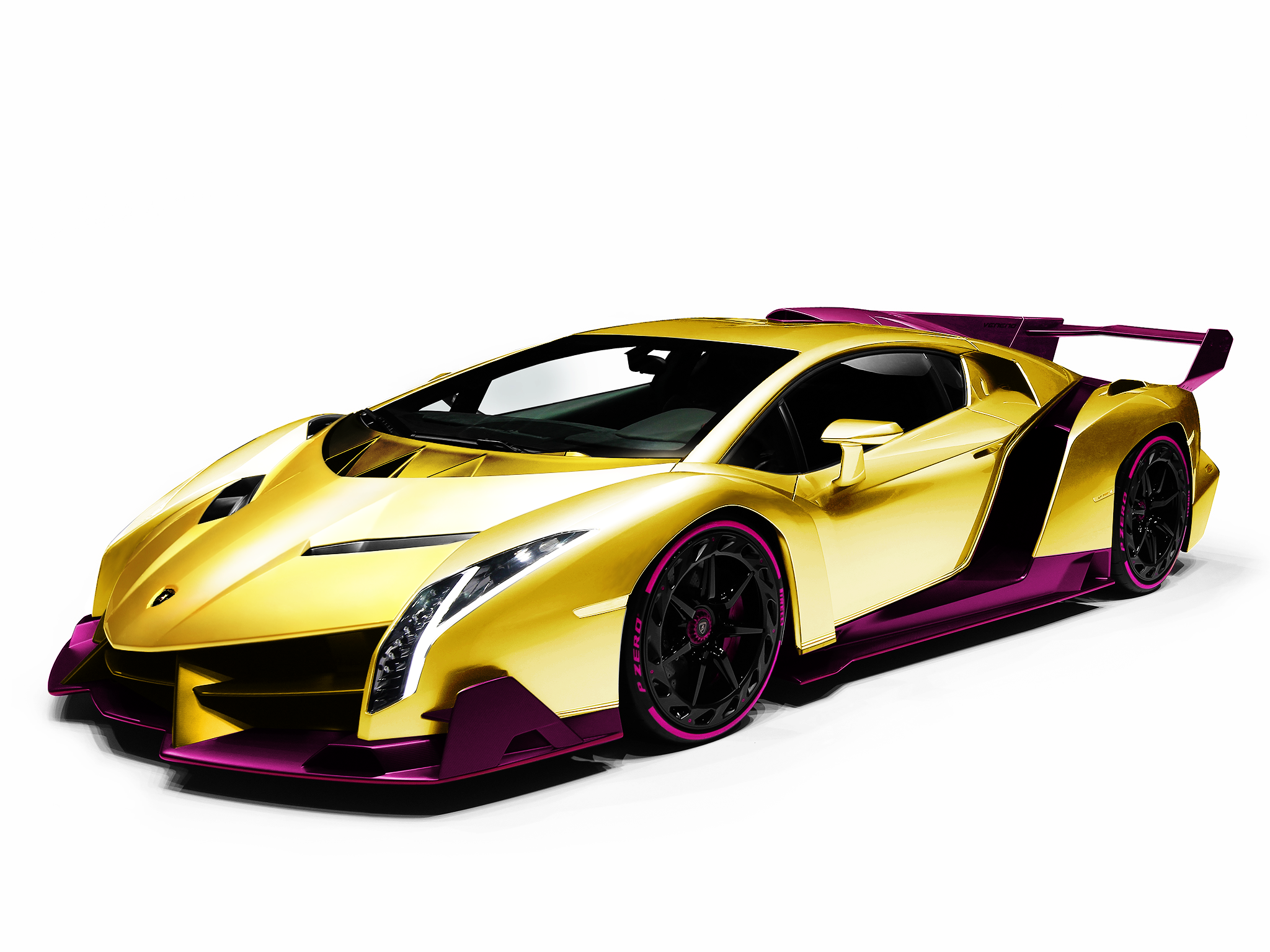 Lamborghini Veneno 2015 Gold
