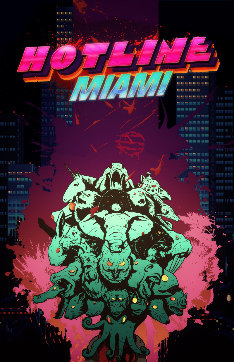 Hotline Miami Phone Wallpaper Edit by xNorth-Dakotax on DeviantArt