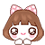 Adorable Girl Anime Emoji (Kawaii Eyes) [V6] by Jerikuto