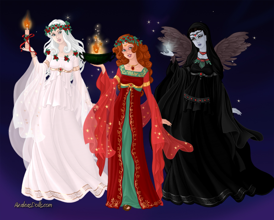 Ghosts of Christmas Past, Present and Yet To Come by Saphari on DeviantArt