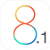 iOS 8.1 Icon