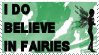 I Do Believe in Fairies Stamp by abdka5