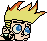 Johnny Test the look sprite
