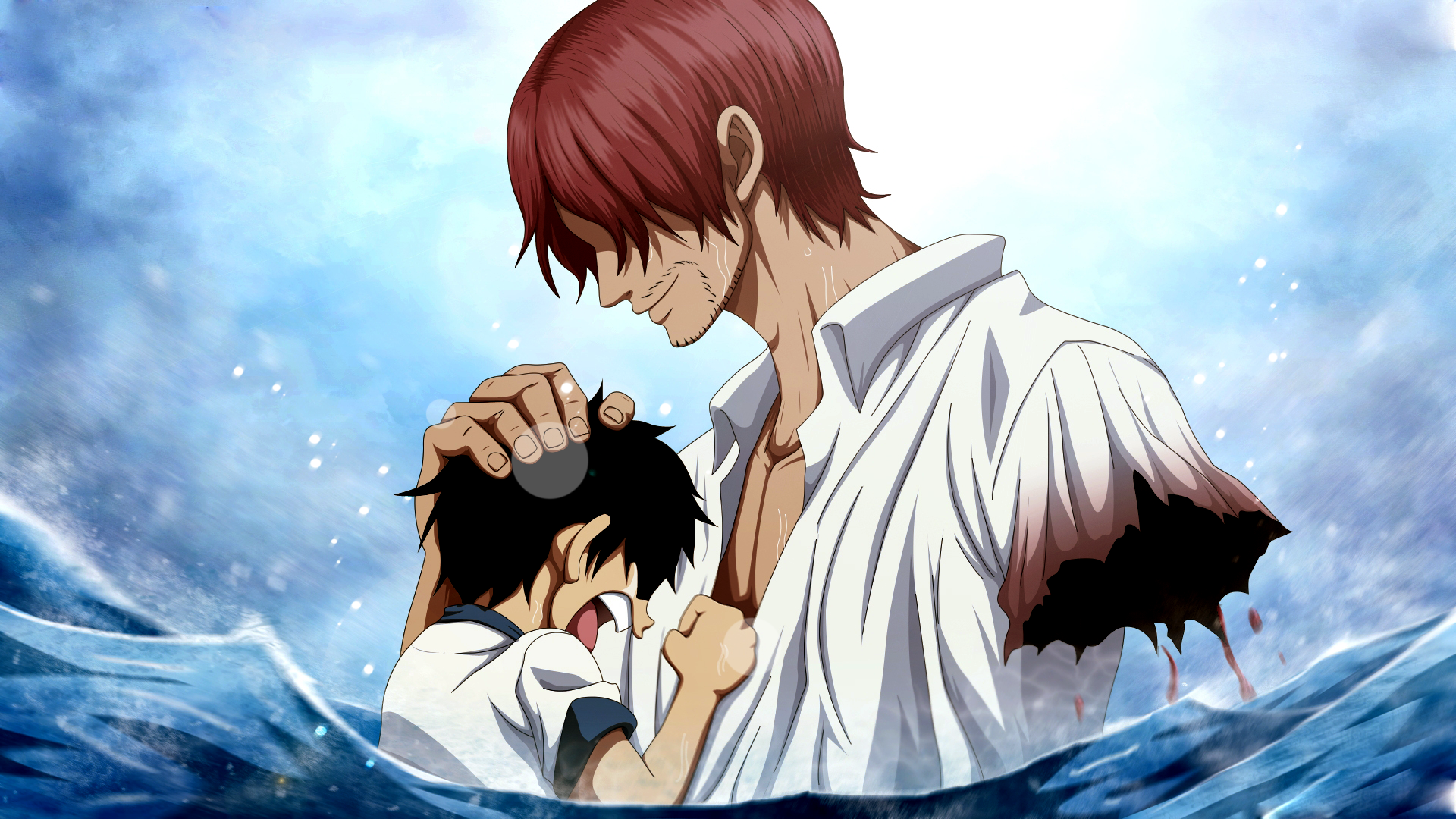 Luffy And Shanks Wallpaper 4k - IMAGESEE