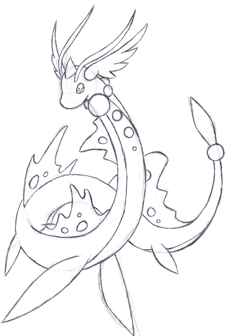 Prehistoric Pokemon Coloring Pages 3