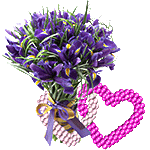 Iris with LOVE by KmyGraphic