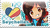 APH: I love Seychelles Stamp by Chibikaede