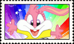 Babs Bunny Stamp by tetsuwanatom