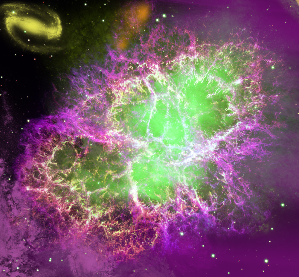 Purple and Green Nebula by Gacruxa on DeviantArt