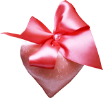 Silk heart with a bow 150px by EXOstock