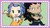 FT Gajeel and Levy Stamp by Fannochka