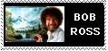 bob ross stamp by vasodelirium