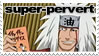 Jiraiya Super-Pervert Stamp by policegirl01
