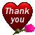 Heart Thank You  By Rosablu-d84nnqp by TinaLouiseUk
