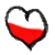 [Flags Hearts] Poland Heart