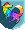 Rainbow Fox - Comment Signature badge