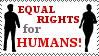 Human Rights Stamp by honeyhalliwell