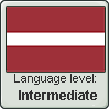 Latvian language level INTERMEDIATE by TheFlagandAnthemGuy