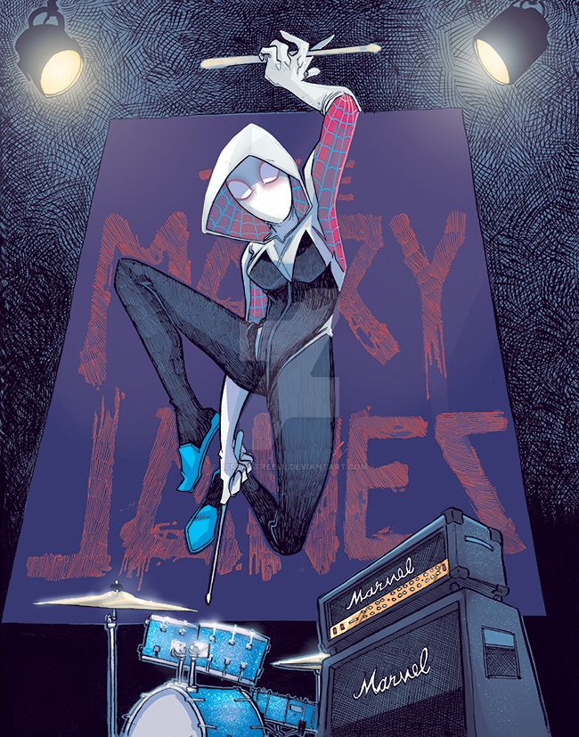 spider_gwen_color_low_by_jeremytreece-d8