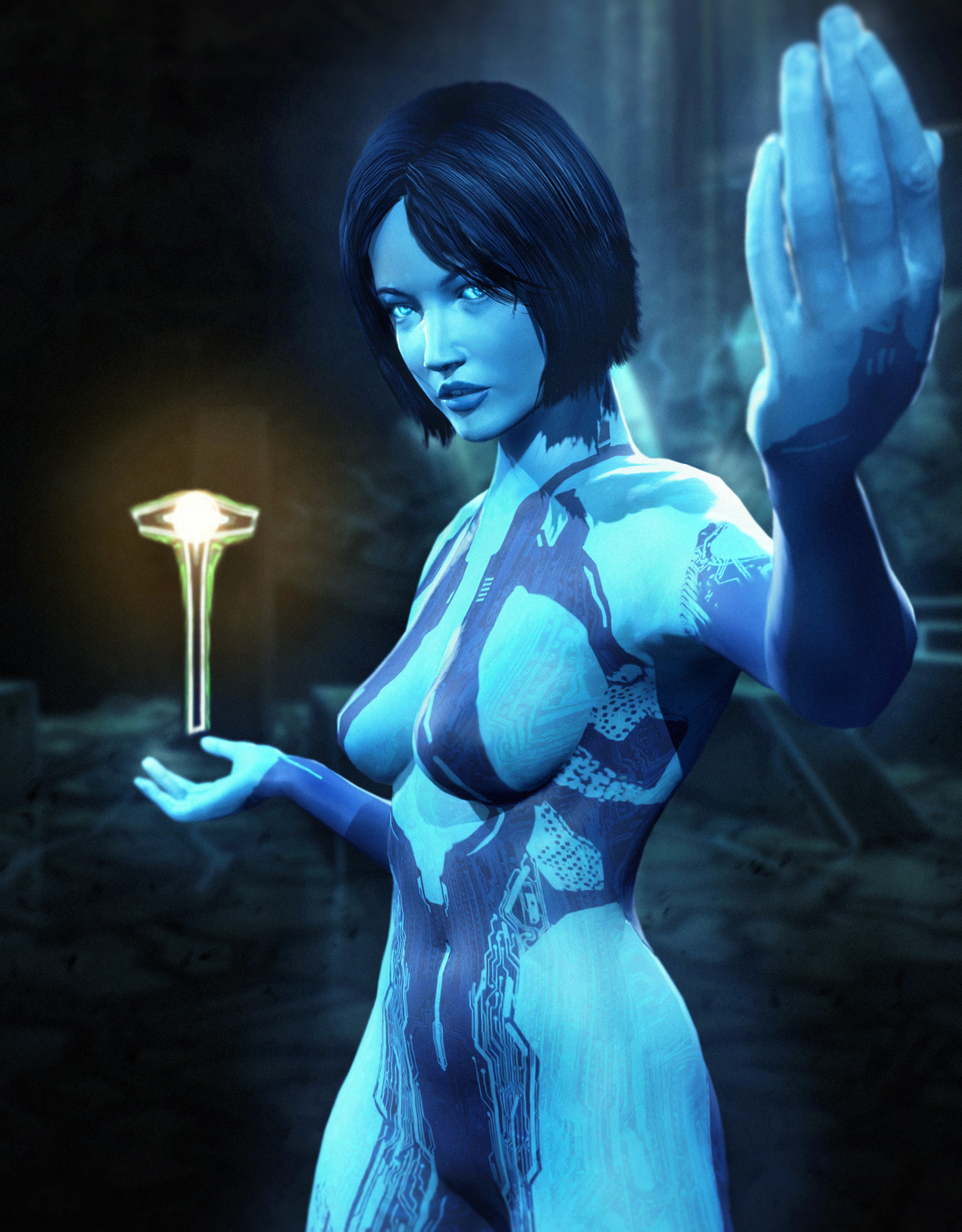 Naked cortana Why is