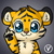 Tiger cub by InukoPuppy