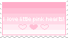 STAMP: Little Pink Hearts by Crystal-Moore