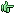 [ Pixel ] Gloved Hand Point (GREEN) 1 - F2U